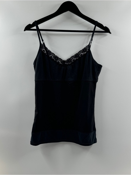 Tops - Two Tone Black Tank Camisole – Y2K Layering Staple